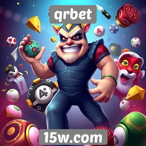 Variedade de jogos disponíveis no qrbet